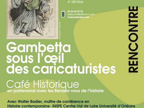 Gambetta sous l'œil des caricaturistes