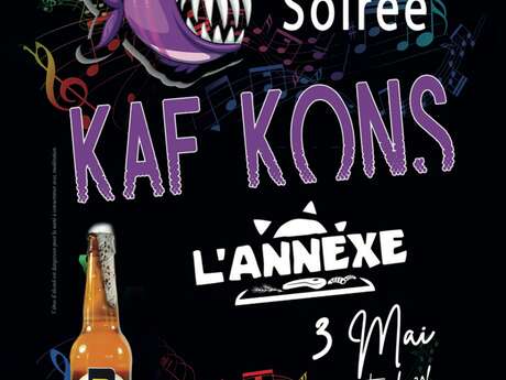 Soirée Kaf-kons à l'Annexe Marin