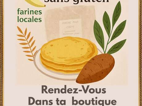 Dégustation de crêpes sans gluten (Atout Bio)