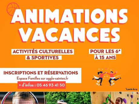 Animations vacances