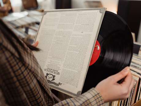 Bourse aux vinyles