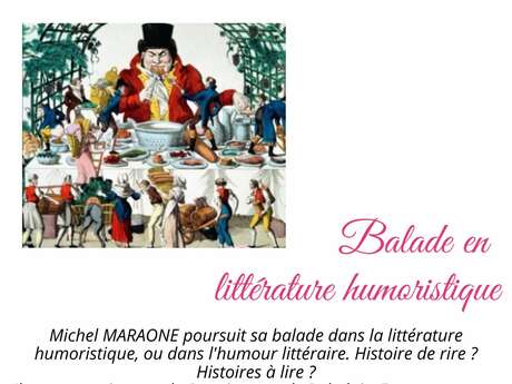 Balade en littérature artistique