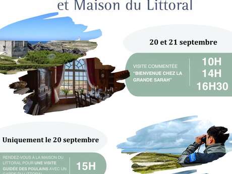 Journées du Patrimoine : Visite guidée ornithologique des poulains avec un garde du littoral