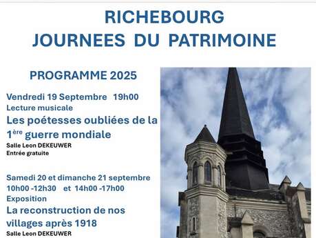Exposition - La reconstruction de nos villages après 1918