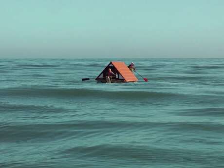 Parcours artistique et exposition A hauteur d'eau - balade en lit majeur