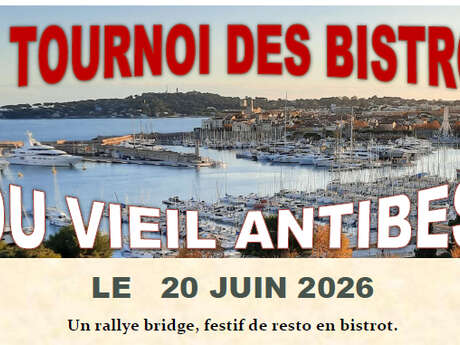 3ᵉ Tournoi des Bistrots du Vieil Antibes - Bridge