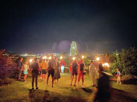 Visite-spectacle de feu