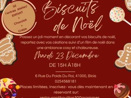 Atelier Biscuits de Noël