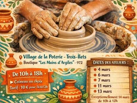 Atelier de Poterie (Les Mains d'Argiles)