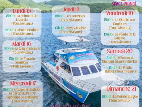 Programme des Plongées (Espace Plongée)