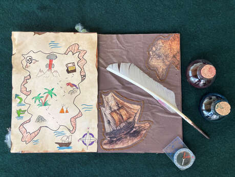 Musée-parc Arkéos, Atelier vacances enfants - Le carnet des hérauts Musée-parc Arkéos, Atelier vacances enfants - Le carnet des hérauts