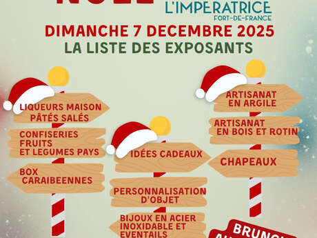 Marché et Brunch de Noël (Hôtel L'Impératrice ***)