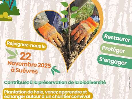 Chantier participatif de plantation de haies