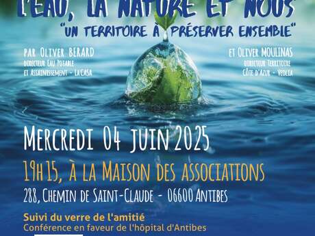 Conférence : L'eau, la nature et nous Conférence : L'eau, la nature et nous