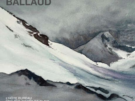 Passage, expo personnelle d'aquarelles de Guillaume Ballaud