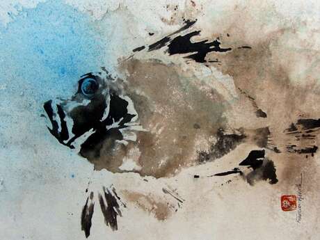 Exposition : Vagabondages d'encre et d'Eau