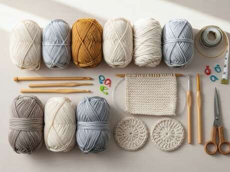 Stricken und Häkelinitiation