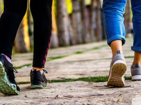 Activité physique adaptée : marche à pied