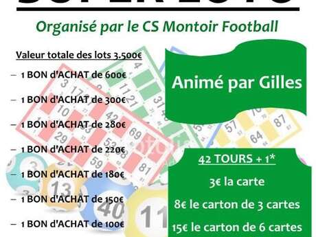 Super-loto du CS Montoir football