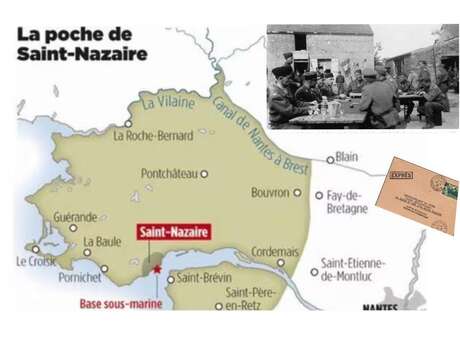 80e anniversaire de la Libération de la Poche de Saint-Nazaire : philatélie