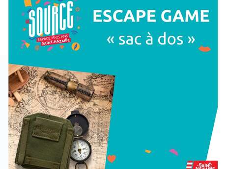 Escape game « sac à dos »