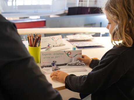 Pop-up port, atelier à l'Écomusée