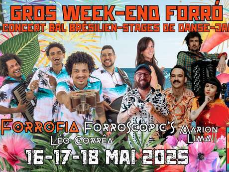 Week-end Forró - Forrofia - Forroscopic's - Stages - Jam