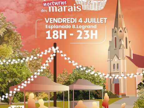 Marché nocturne créations et productions locales
