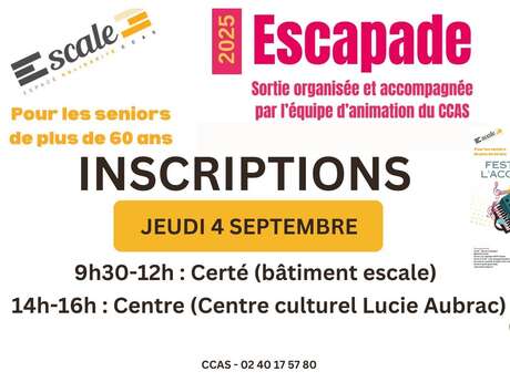 Escapade pour les séniors : inscriptions le 4 septembre