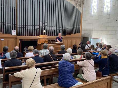 Visite et démonstration du grand-orgue de l'église de Saint-Nazaire