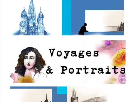 Véronique Spenlé aux Ateliers du marché : voyages fantasmés et portraits