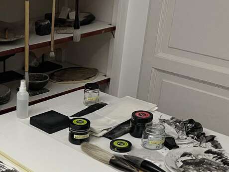 Atelier peinture à l'encre de Chine, sumi-e, calligraphie shodo