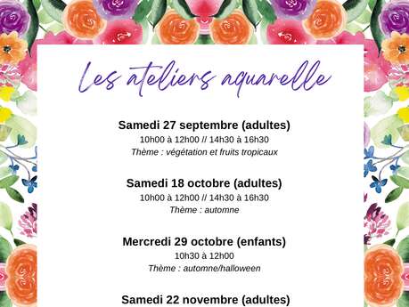 Cours d'aquarelle