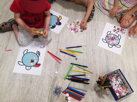 Atelier « Suis du doigt » avec l'auteur Benoît Broyart