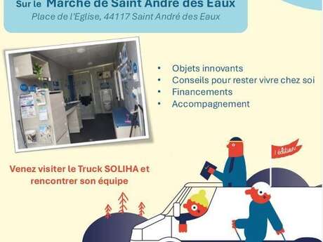 Le truck Soliha fait sa tournée