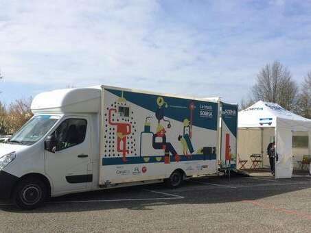 Le truck Soliha fait sa tournée