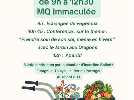 Échanges de végétaux