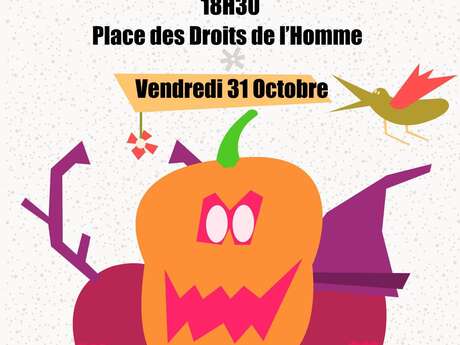 Vélorution d'Halloween disco