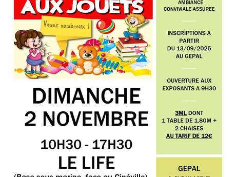 Bourse aux jouets