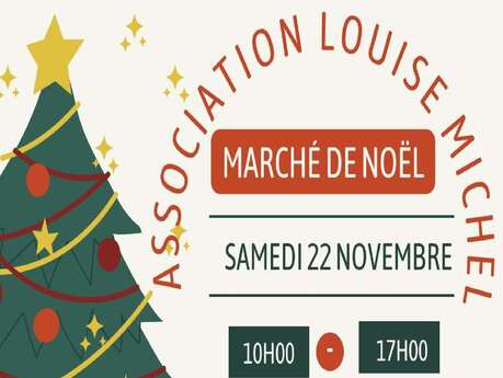 Marché de Noël de l'association Louise-Michel
