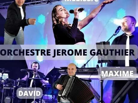 Réveillon avec l'orchestre Jérôme Gauthier: repas et soirée dansante