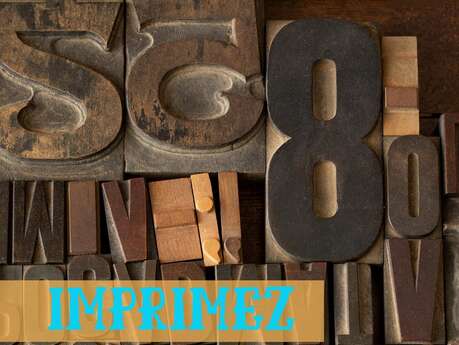 Imprime comme Gutenberg - Un atelier d'imprimerie à l'ancienne