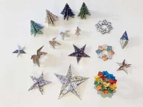 Atelier de création origami Noël