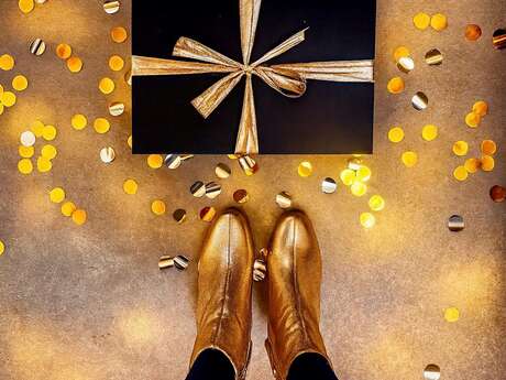 Garage à confettis, boutique de Noël de créateurs