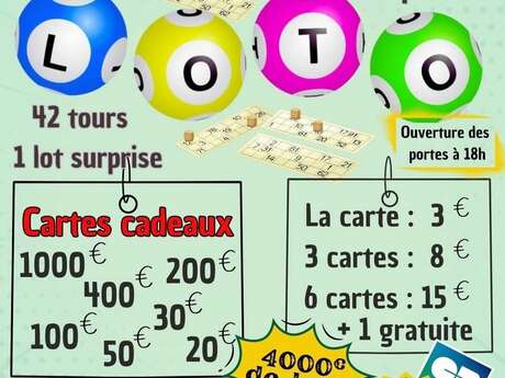 Loto organisé par les Supporters foot de l'UMP