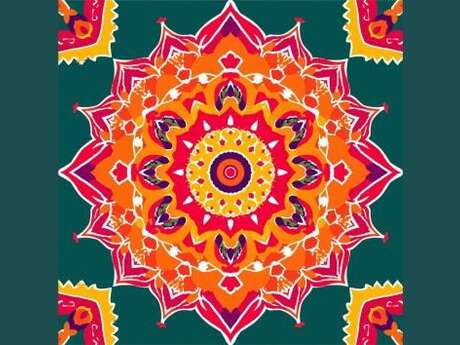 Les ateliers créatifs : un mandala vivant