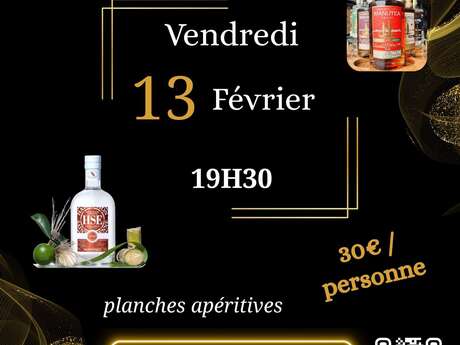 Dégustation de Rhums d'Outre-Mer