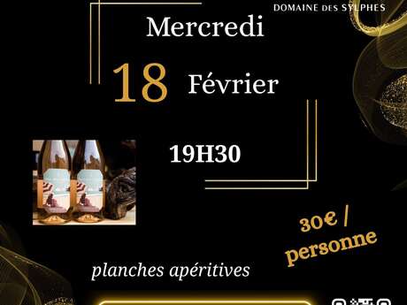 Dégustation des vins - Domaine des Sylphes