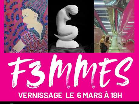 Expo « F3mmes », représentation de la femme par 3 artistes