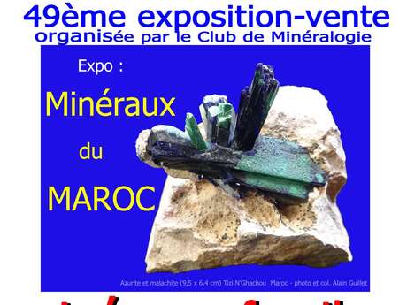 49e Exposition-vente minéraux, fossiles, pierres précieuses et fines
